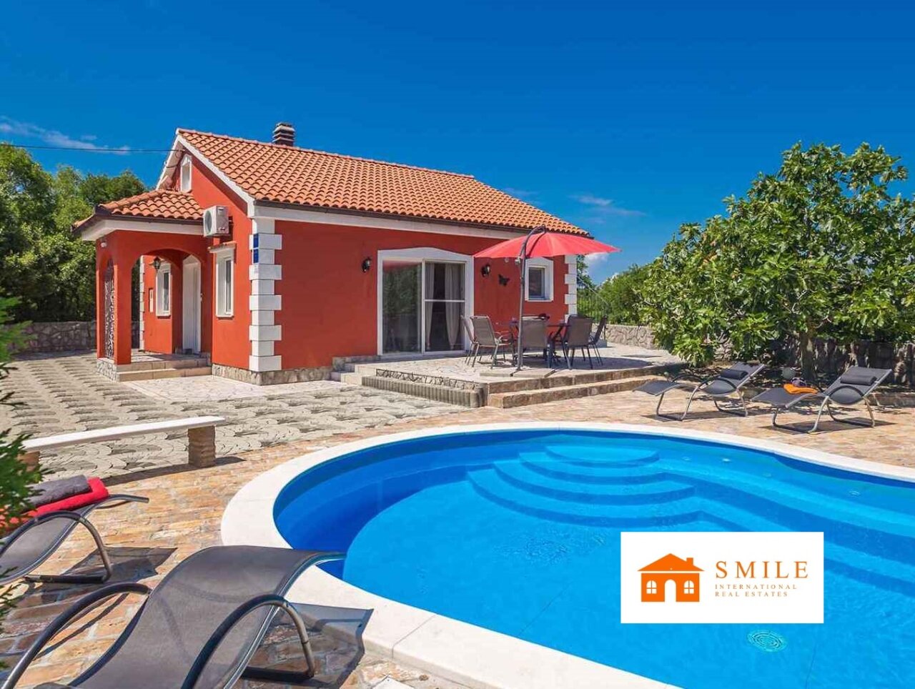 Kroatien! Insel Krk! Traumhaftes Ferienhaus mit Pool in ruhiger Lage Kroatien! Insel Krk! Traumhaftes Ferienhaus mit Pool in ruhiger Lage